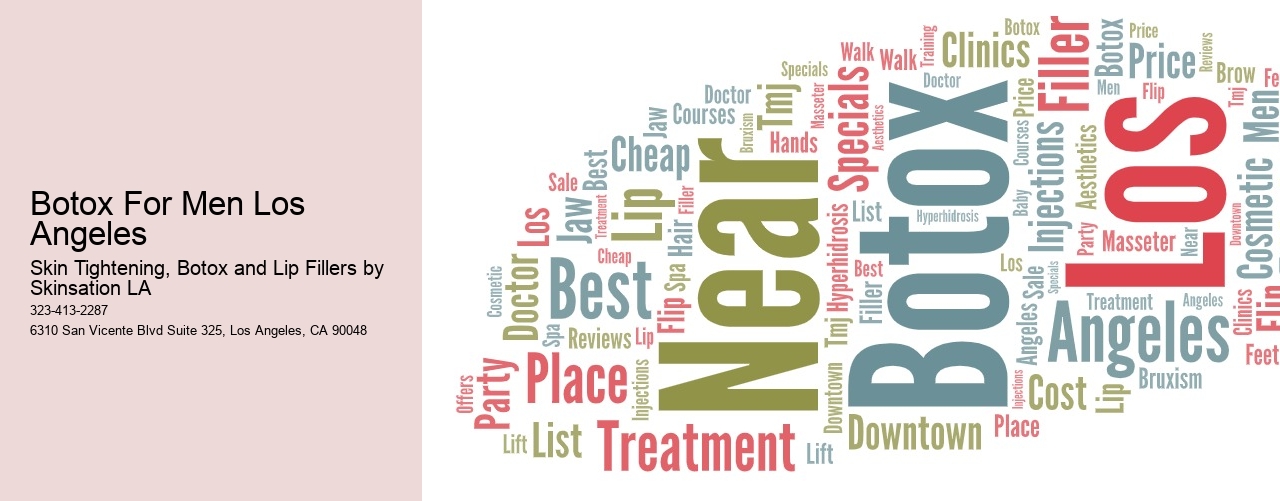 Botox For Men Los Angeles