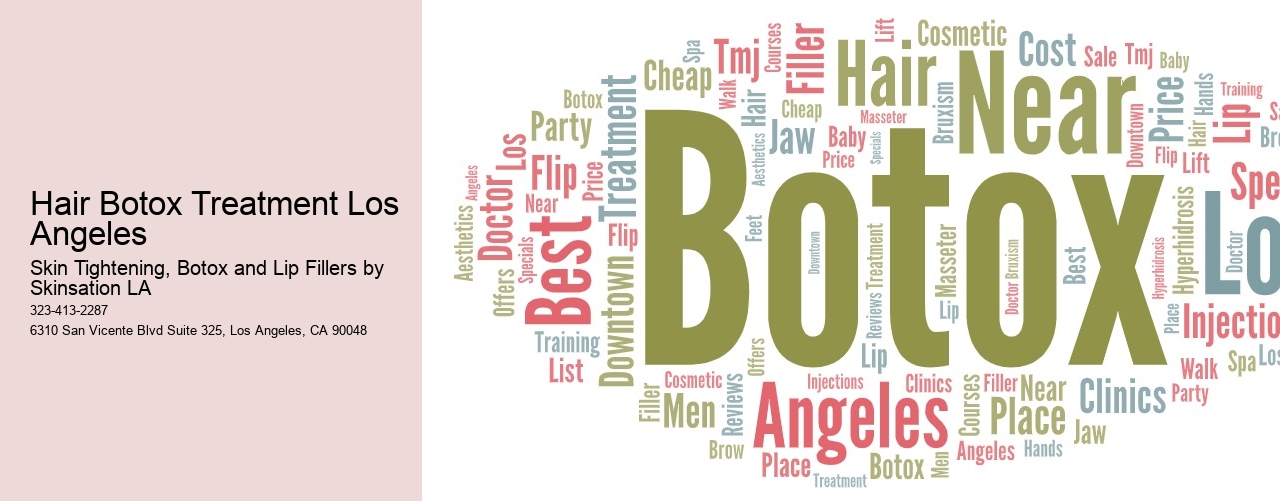 Hair Botox Treatment Los Angeles